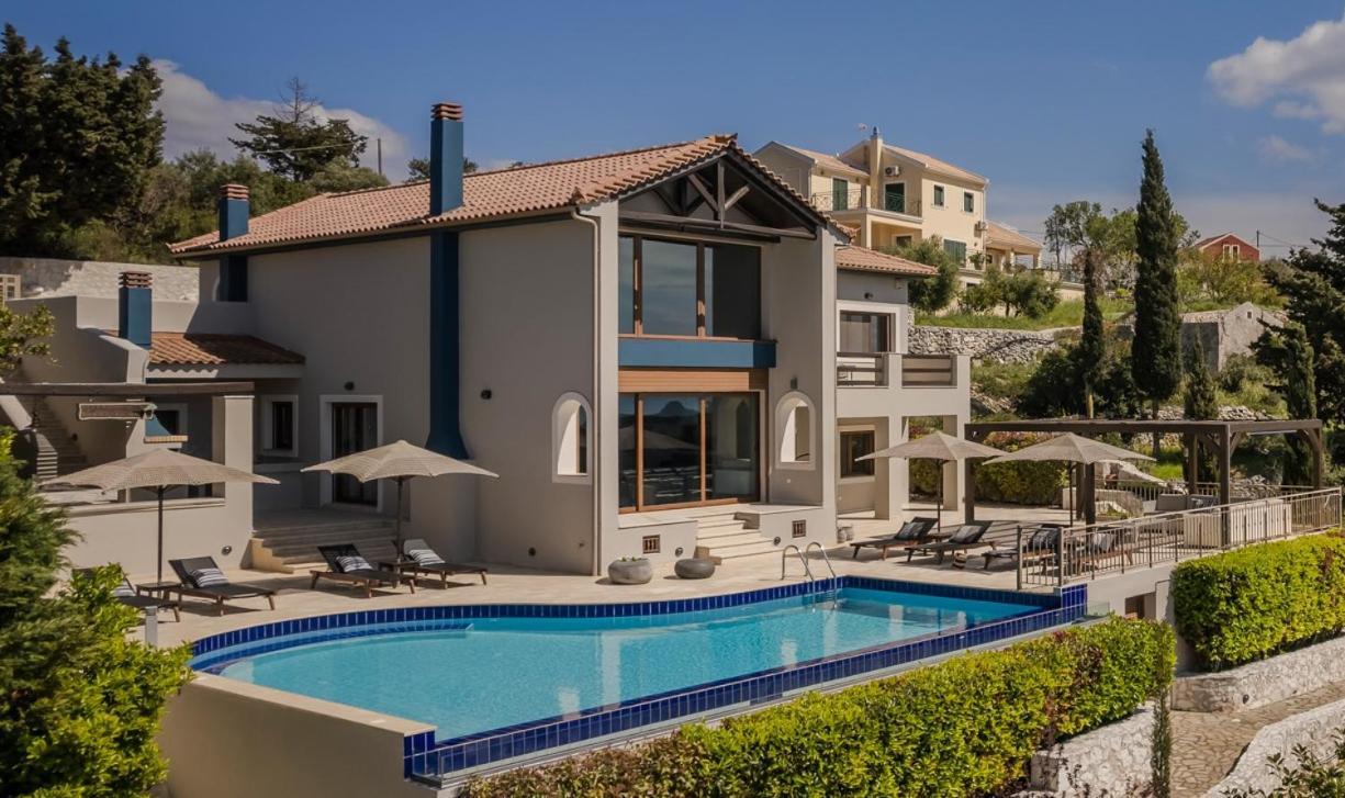 Luxury Villa Karmaniolos Fiskardo Kefalonia 外观 照片
