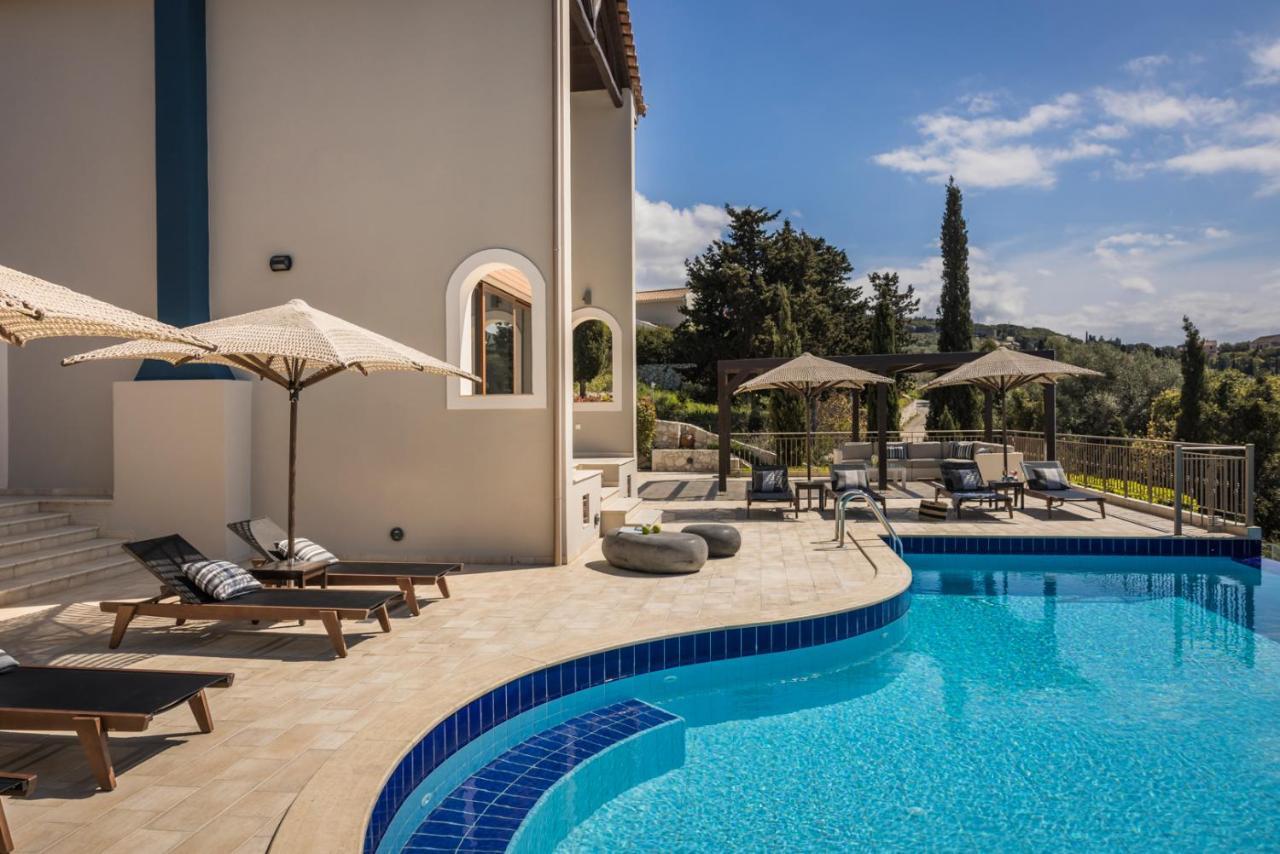 Luxury Villa Karmaniolos Fiskardo Kefalonia 外观 照片