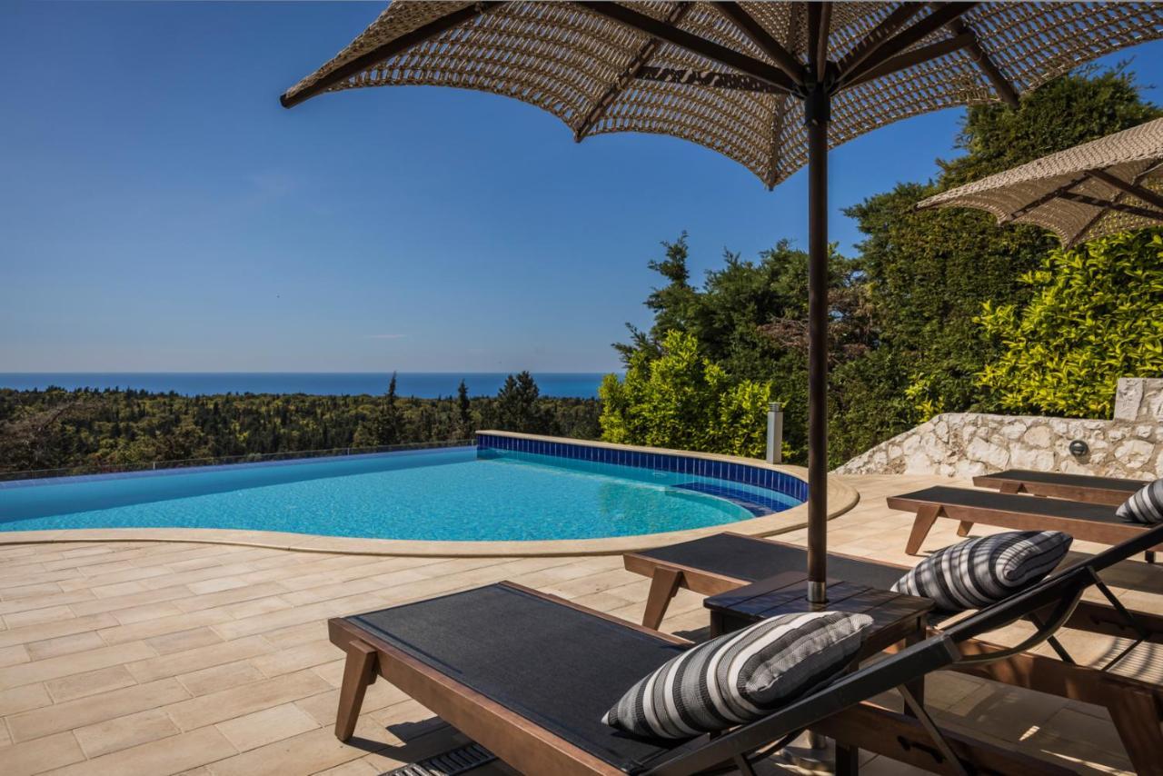 Luxury Villa Karmaniolos Fiskardo Kefalonia 外观 照片