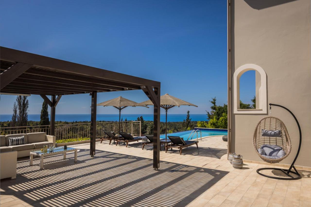 Luxury Villa Karmaniolos Fiskardo Kefalonia 外观 照片