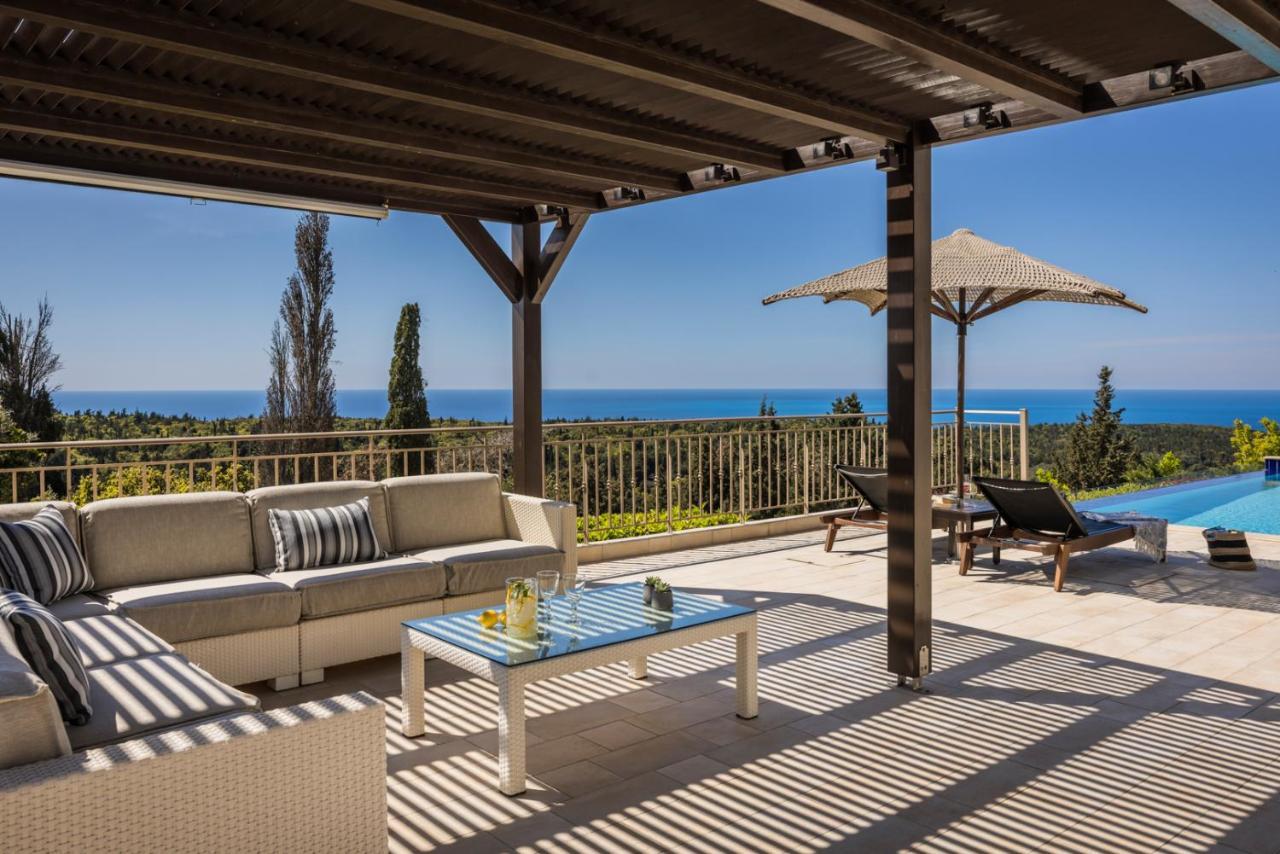 Luxury Villa Karmaniolos Fiskardo Kefalonia 外观 照片