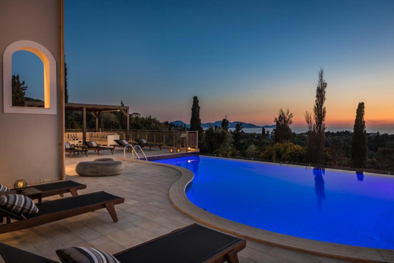 Luxury Villa Karmaniolos Fiskardo Kefalonia 外观 照片