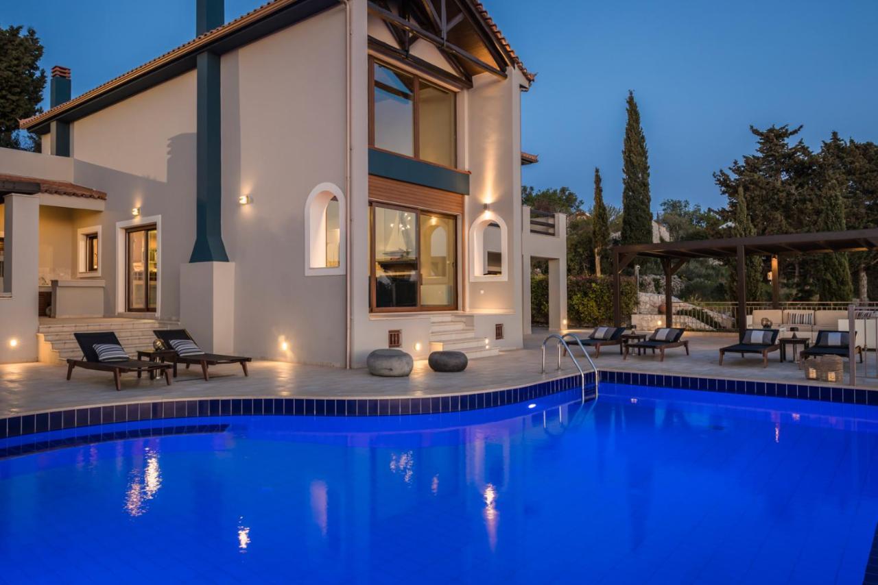 Luxury Villa Karmaniolos Fiskardo Kefalonia 外观 照片