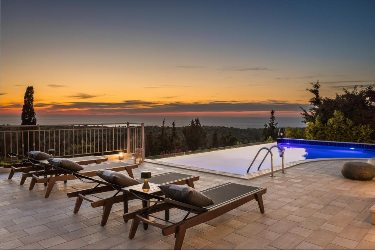 Luxury Villa Karmaniolos Fiskardo Kefalonia 外观 照片