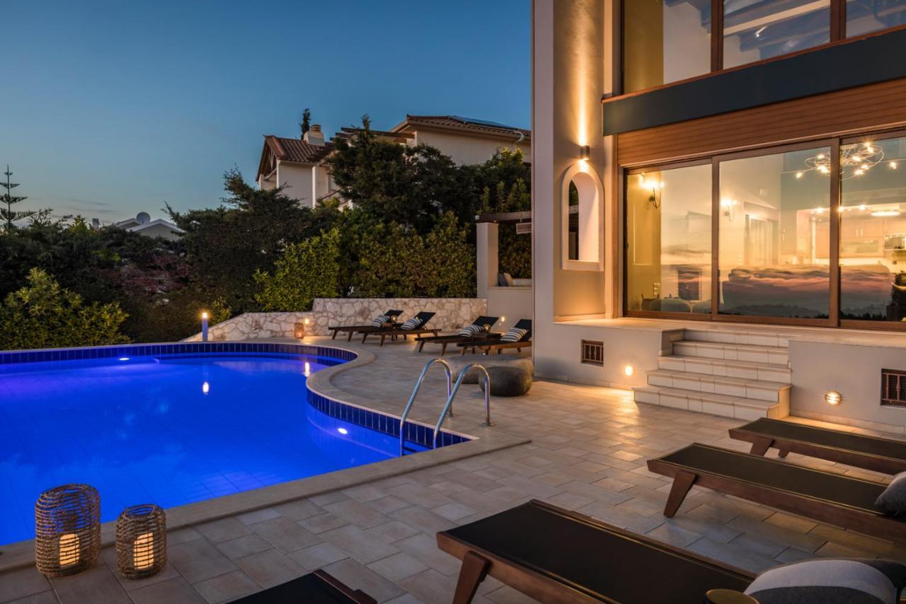 Luxury Villa Karmaniolos Fiskardo Kefalonia 外观 照片